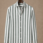 Men's Striped Button-Down Shirt – Summer Smart Casual | Areleon
