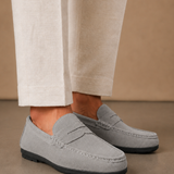 Men's Suede Driving Loafers – Soft Comfortable Slip-On | Areleon