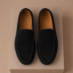 Men's Suede Driving Loafers – Soft Comfortable Slip-On | Areleon