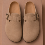 Men's Suede Slip-On Clogs – Comfortable Everyday Shoes | Areleon