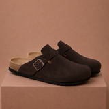 Men's Suede Slip-On Clogs – Comfortable Everyday Shoes | Areleon