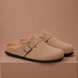 Men's Suede Slip-On Clogs – Comfortable Everyday Shoes | Areleon