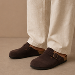 Men's Suede Slip-On Clogs – Comfortable Everyday Shoes | Areleon