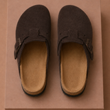 Men's Suede Slip-On Clogs – Comfortable Everyday Shoes | Areleon