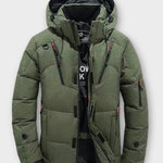 SOLID WINTER JACKET FOR MEN