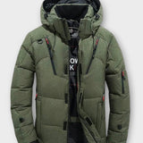 SOLID WINTER JACKET FOR MEN