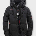 SOLID WINTER JACKET FOR MEN