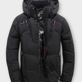 SOLID WINTER JACKET FOR MEN