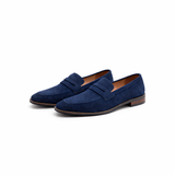 NUBUCK LOAFERS FOR MEN