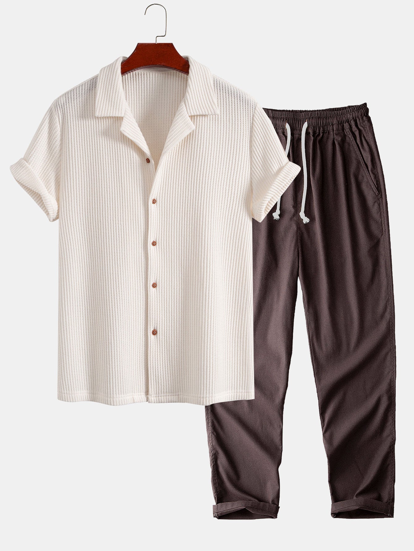 Beige & Coffee / S