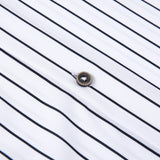 Long Sleeve Stripe Pocket Button Up Shirt