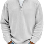 CLASSIC KNIT PULLOVER HALF-ZIP FOR MEN