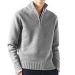 Lucio | Elegant half-zip sweater