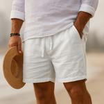 Frederick Comfortable Linen Shorts