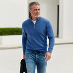 ZIP-UP PULLOVER FOR MEN