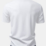 Contrast Ribbed Shirt & Straight Leg Ribbed Pants Set