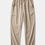 Geometric Jacquard Eyelet Cuban Shirt & Crinkle Textured Pants Set