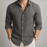 LIGHTWEIGHT LINEN SHIRT FOR MEN
