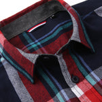 Flannel Plaid Button Up Shirt