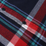 Flannel Plaid Button Up Shirt
