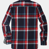 Flannel Plaid Button Up Shirt