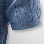 RIBBED SWEATER TEE FOR MEN