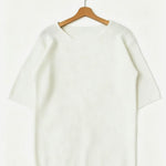 TEXTURED KNIT PULLOVER FOR MEN