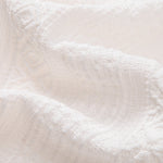 Geometric Jacquard Shirt & Straight Leg Linen Pants Set