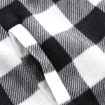 Flannel Fleece Lined Zip Up Hooded Shirt