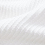 Contrast Stripe Trim Waffle Knit Polo & Slim Fit Tapered Trousers Set
