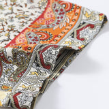 Paisley Floral Print Button Up Shirt