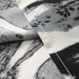 Brushstroke Print Button Up Shirt