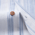 Stripe Linen Shirt & Straight Leg Linen Pants Set