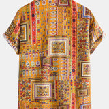 Ethnic Print Cotton Shirts