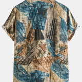 Abstract Graffiti Cotton Shirts