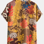 Vintage Pattern Cotton Shirts