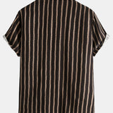 Cotton Breathable Stripes Shirts