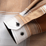 Fleece Lined Flannel Hooded Shirt
