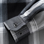 Fleece Lined Flannel Hooded Shirt