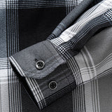 Fleece Lined Flannel Hooded Shirt