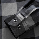 Flannel Fleece Lined Hooded Shirt