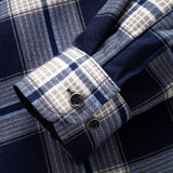 Flannel Fleece Lined Hooded Shirt