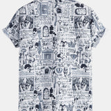 Funny Pattern Lapel Shirts