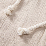 Linen Textured Hooded Shirt