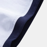 Relax Fit Contrast Cotton Polo & Cotton Drawstring 7" Shorts Set