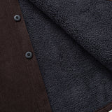 Teddy Lined Long Sleeve Corduroy Shirt