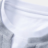 2 in 1 Waffle Notched Collar Sweatshirt & Waffle Pleated Pintuck Pants Set