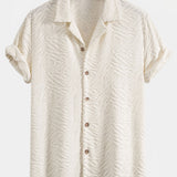 Animal Texture Terry Cuban Shirt