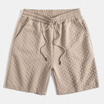 Geometric Jacquard Polo & Geometric Jacquard Shorts Set