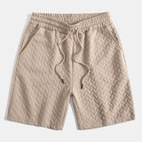 Geometric Jacquard Polo & Geometric Jacquard Shorts Set